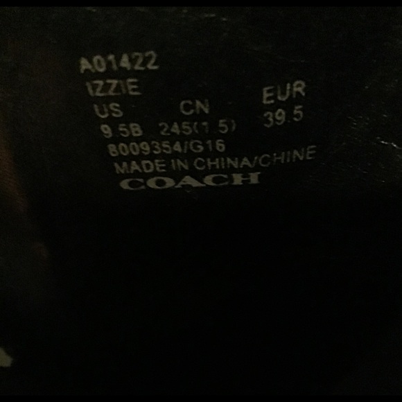 Coach Izzie Ankle Boots - Picture 7 of 7